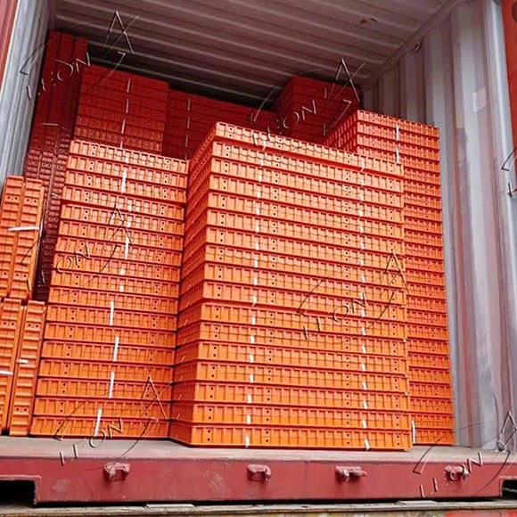 transport boxes loading